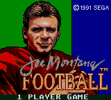 Joe Montana's Football
